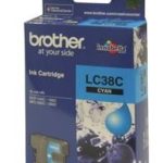 Brother LC38C Cyan Ink Cartridge