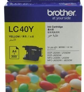 Brother LC40Y Yellow Ink Cartridge