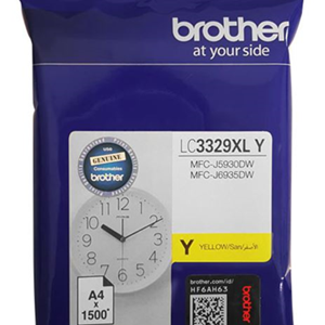 Brother LC3329XLY Yellow High Yield Ink Cartridge