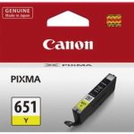 Canon CLI651Y Yellow Ink Cartridge