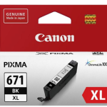 Canon CLI671XLBK Dye Black High Yield Ink Cartridge