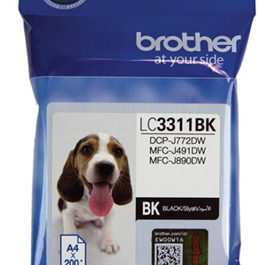 Brother LC3311BK Black Ink Cartridge