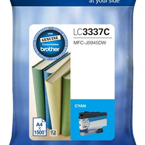 Brother LC3337C Cyan Ink Cartridge